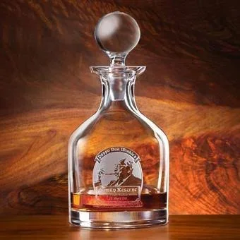 Wine Enthusiast Pappy Van Winkles Family Reserve 23 Year Decanter and Glasses 3-Piece Set