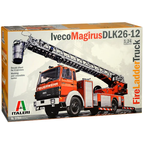 Italeri 3784 - 1/24 IVECO Magirus DLK 23-12 Fire Ladder Truck