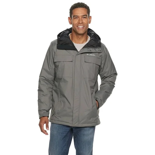 Columbia Men's Ten Falls Jacket - City Grey, Large