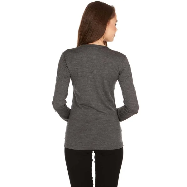 Minus33 Merino Wool Women's Moriah Lightweight Crew, Charcoal, Medium
