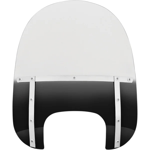 Memphis Shades Black 19 in. Memphis Fats Windshield - MEM6301