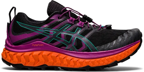 Asics Trabuco Max Womens Trail Running Shoes - Black-5.5