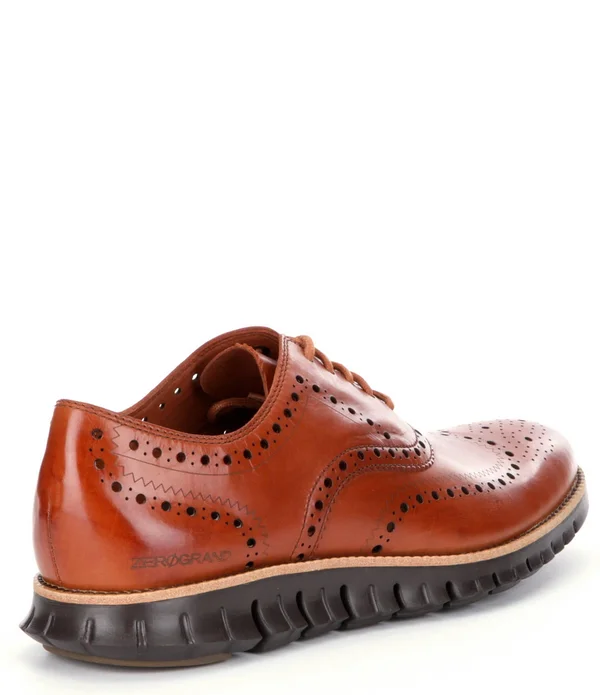 Cole Haan Men's Zerogrand Wing Oxford - British Tan, 7 M US
