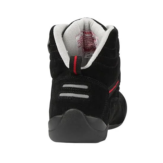 Simpson AD550BK SFI-5 Suede/Nomex Lined Racing Shoes - Black, 5.5