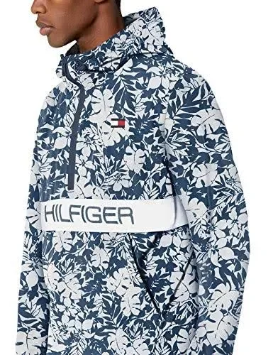 Tommy Hilfiger Men's Taslan Popover Jacket, Created for Macy&s - Blue