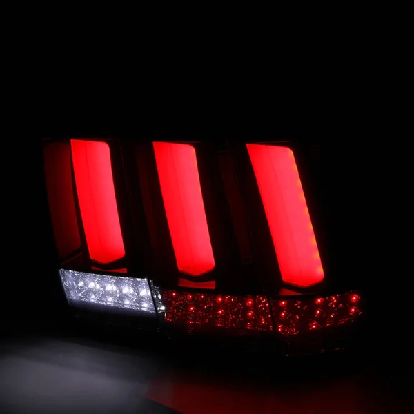 Spec-D Tuning 1999-2004 Ford Mustang LED Sequential Glossy Black Tail Lights