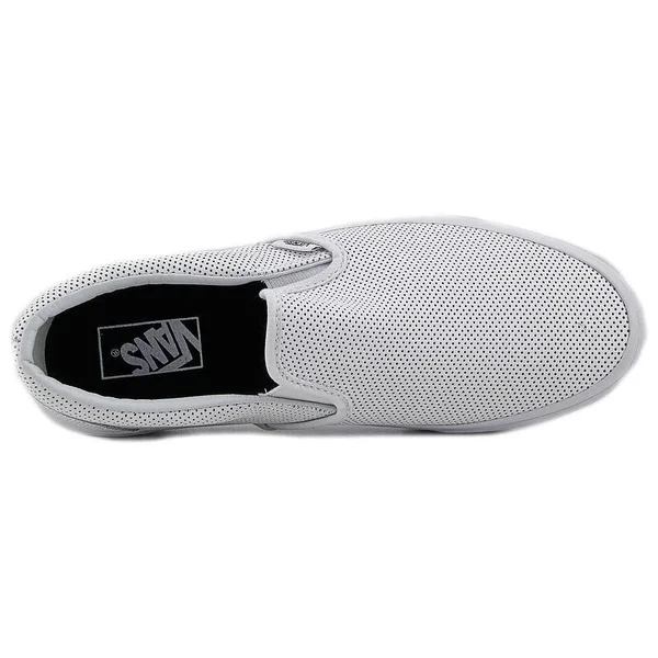 Vans Perf Leather Slip-On (White)