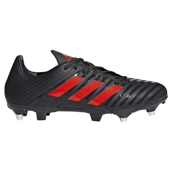 Adidas Malice Control SG Rugby Boots - Black/Red
