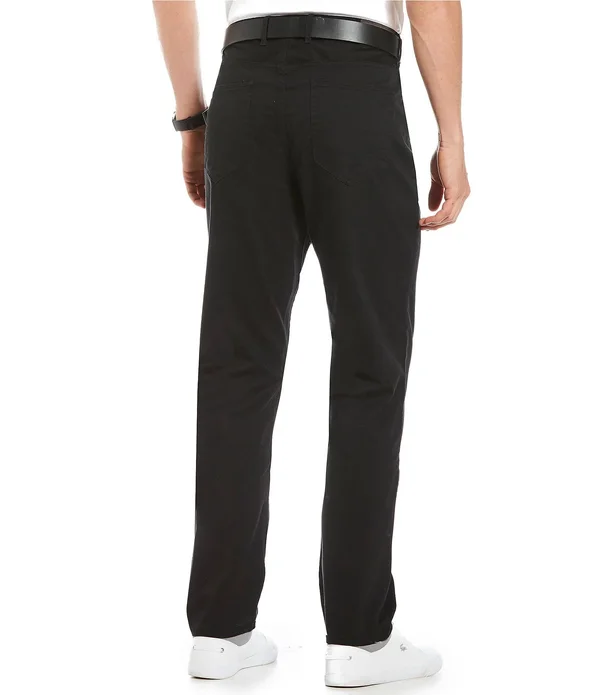 Michael Kors Slim-Fit Parker Stretch Flat Front Twill Pants - 32 30