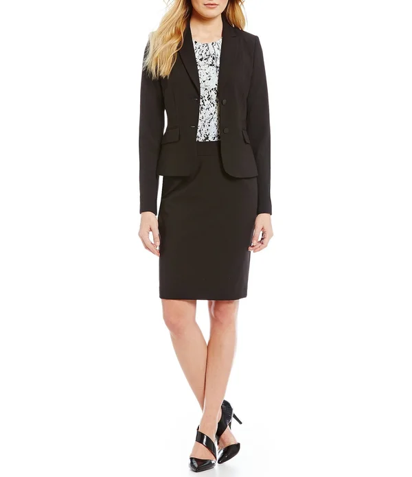 Calvin Klein Women's Two Button Jacket