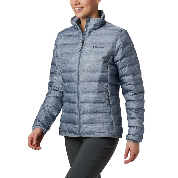 Columbia Lake 22 Down Jacket Women's Tradewinds Grey Heather - Large