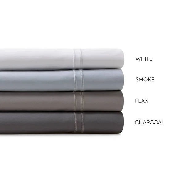 Malouf Supima Cotton Sheets Twin - White