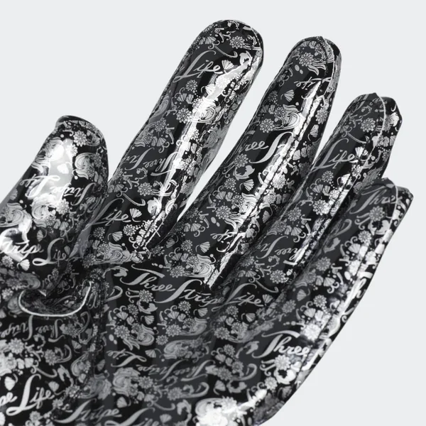 Adidas Adizero 9.0 Royalty Receiver Gloves - Small, Black