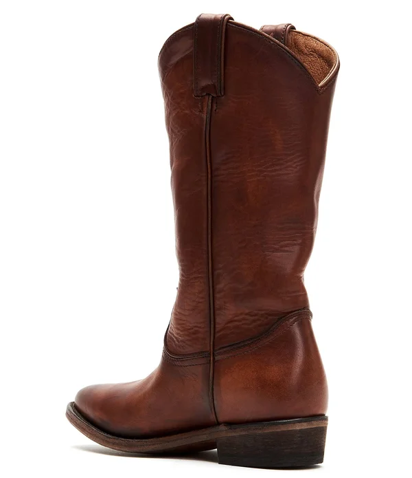 Frye Women's Billy Pull on Boot Cognac 7.5