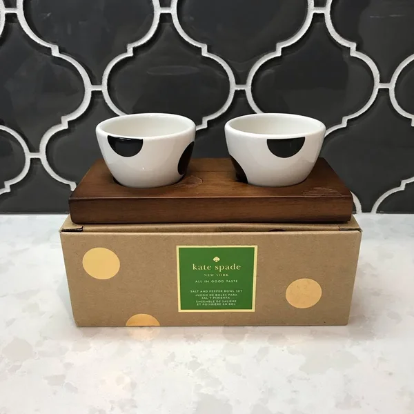 Kate Spade New York Deco Dot Salt and Pepper Pot