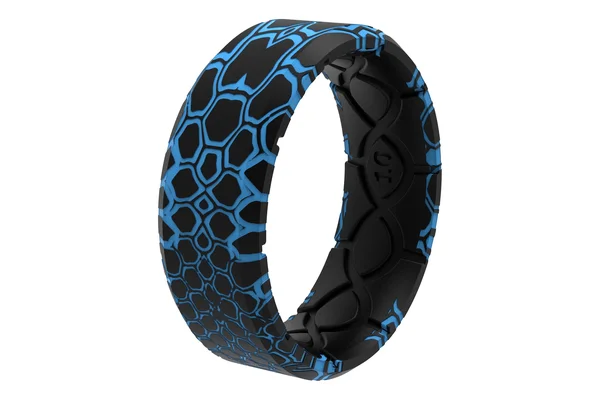 Groove Life Men's Kryptek Pontus 3D Camo Ring Silicone Ring - Size 13