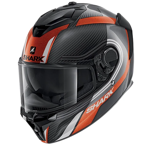 Shark - Helmet Spartan GT Carbon Tracker Carbon, Anthracite, White - Size S
