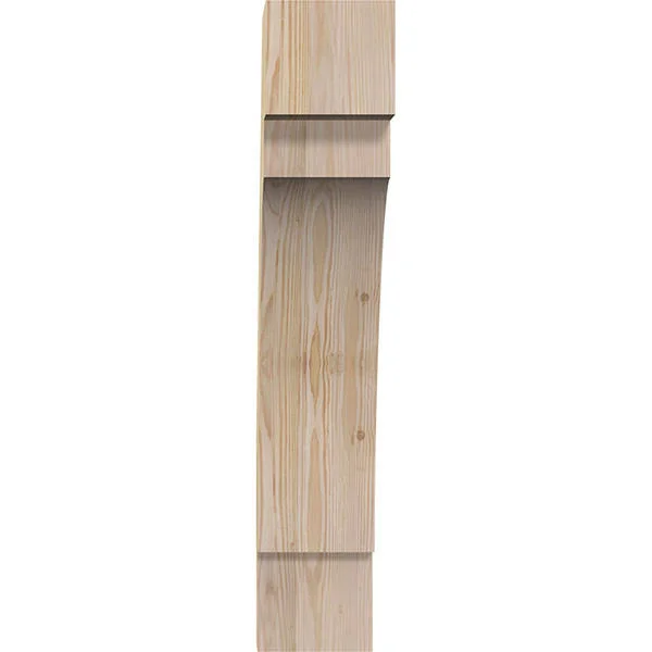 Ekena Millwork 6x22W x 20x22D x 32x22H Merced Rough Sawn Brace, Douglas Fir