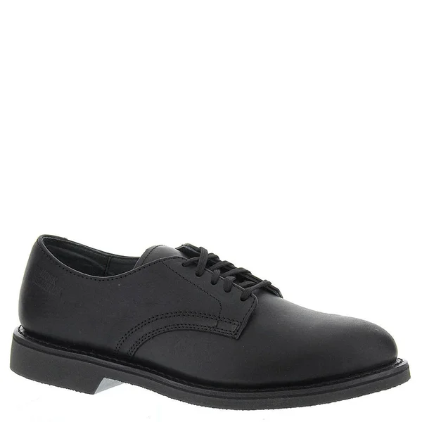 Work America Men's Service Oxford - 14 Black Oxford E6
