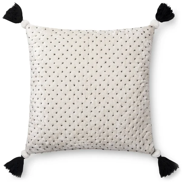 Loloi Pillows P0663 White - Black
