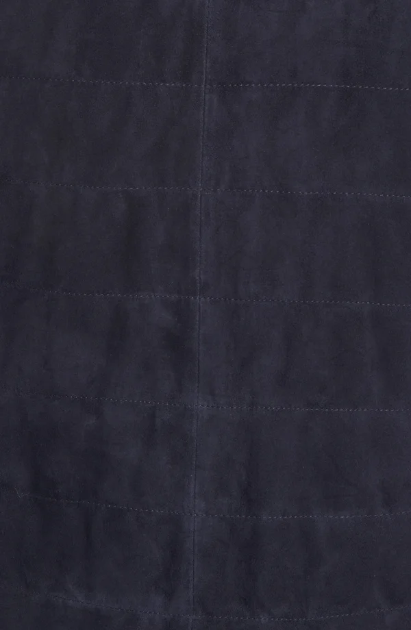 Men's Peter Millar Crown Suede Vest - Size Medium - Blue