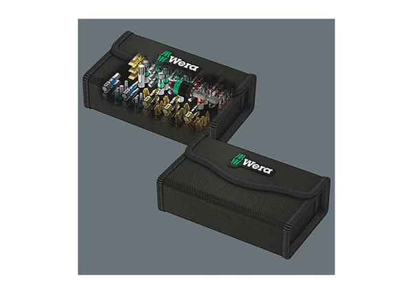 Wera 05057442001 Bit-Safe 61 Wood 1 Insert Bit Set