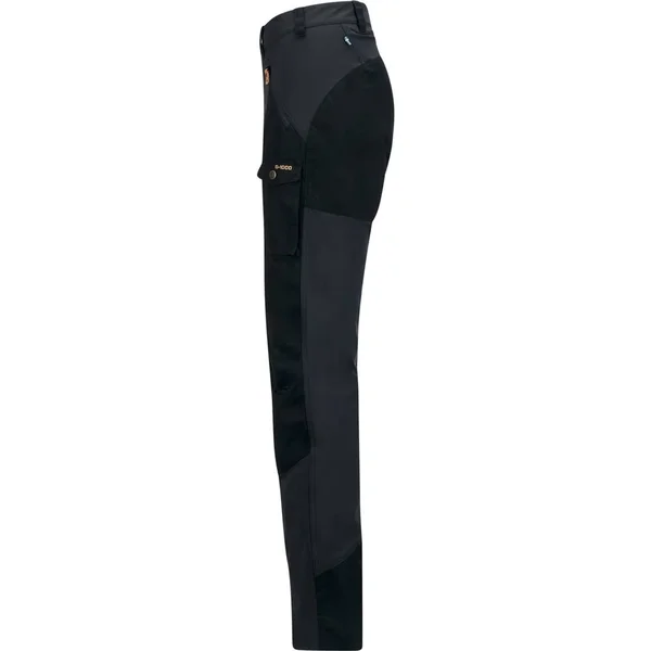 Fjallraven - Women's Nikka Curved Trousers, Black, 42