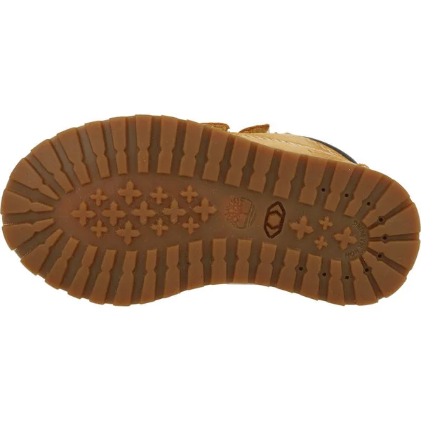 Timberland Kids Wheat Pokey Pine Double Velcro Boots