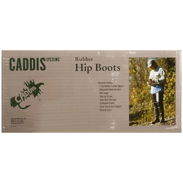 Caddis Men S Rubber Hip Boots 10