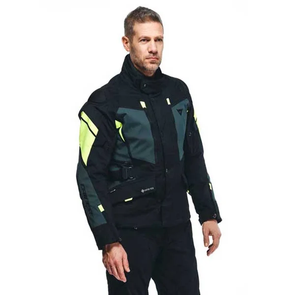 Dainese Carve Master 3 GTX Jacket Black Ebony Fluo-Yellow 50