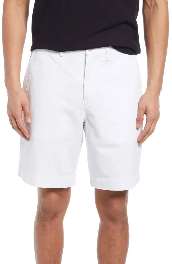 Polo Ralph Lauren Men's Stretch Classic Fit Shorts - White - 31
