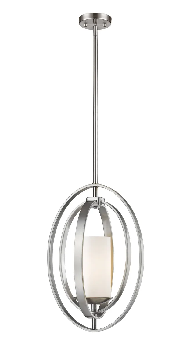 Z-Lite 6004MP-BN Ashling Mini Pendant Light, Brushed Nickel