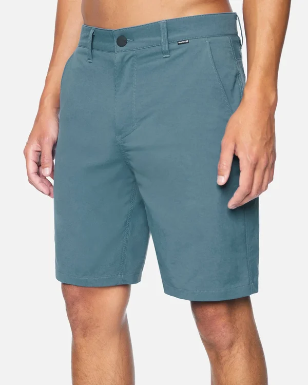 Hurley 20 inch Dri-Fit Chino 2.0 Shorts Thunderstorm, Men's, Size: 28, Gray