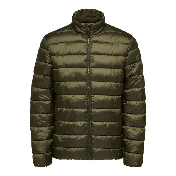 Selected Homme Recycled Polyester Sustainable Puffer Jacket - Green (S)