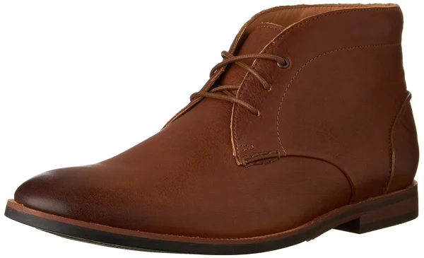 Clarks Men's Broyd Mid Chukka Boot - Size: 8, Tan Leather