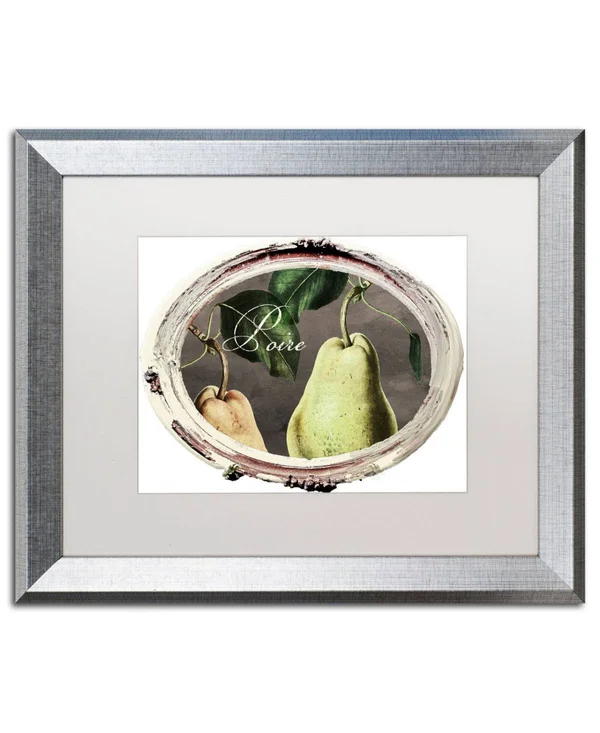 Trademark Fine Art &Paris in Frames 9& by Color Bakery Framed Graphic Art - Matte Color: White - Size: 16x22 H x 20x22 W x 0.5x22