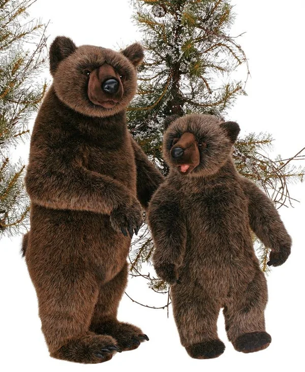 Hansa 20x22 Bobo Grizzly Bear