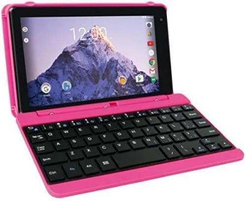 RCA Voyager - Wi-Fi - 16 GB - Pink - with Keyboard Case - 7x22