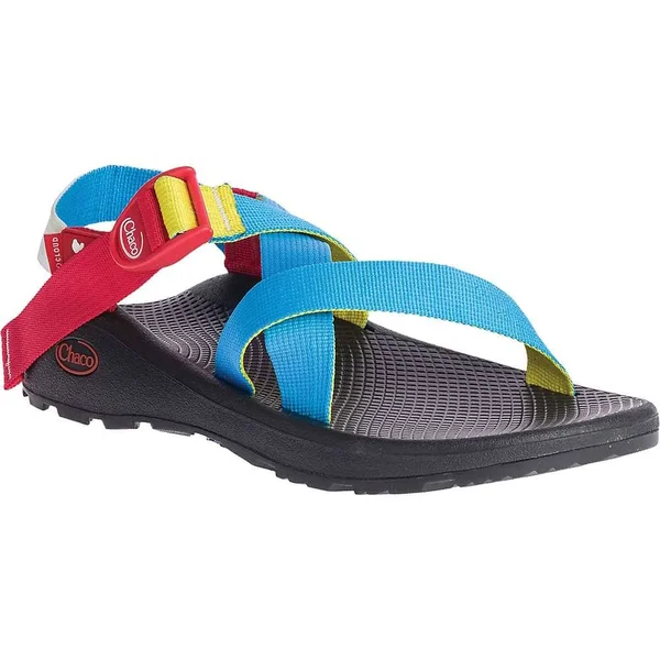 Chaco Woodstock Z/Cloud Sandal - Men's Dove & Guitar, 14.0