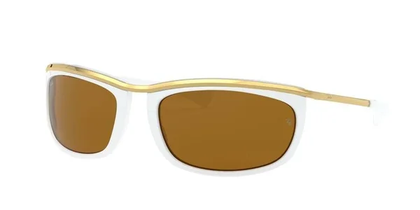 Ray Ban RB2319 Olympian I Sunglasses - 1286R5 Gradient Havana Grey/Blue