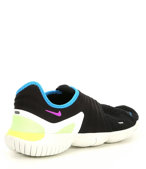 Nike Men's Free RN Flyknit 3.0 Running Shoes, Size: 9, Black