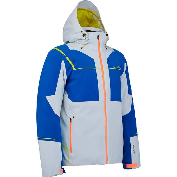Spyder Titan Mens Insulated Ski Jacket - Grey, Size S
