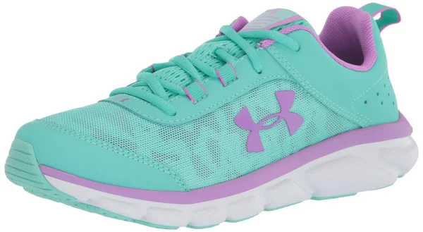 Under Armour Youth Assert 8 Running Shoes - Green - 6.5