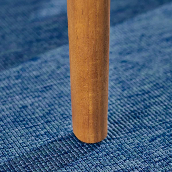 Stanford Outdoor Round Acacia Wood Bistro Table with Straight Legs, T