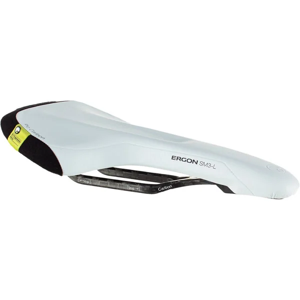 Ergon SM3 Pro Carbon Saddle White