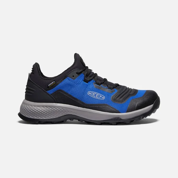 Keen Men's Tempo Flex Waterproof Shoe - 9.5 - Classic Blue, Drizzle