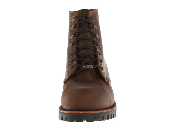 Chippewa Apache Steel Toe Lace Up Men's Boots Chocolate : 14 EE
