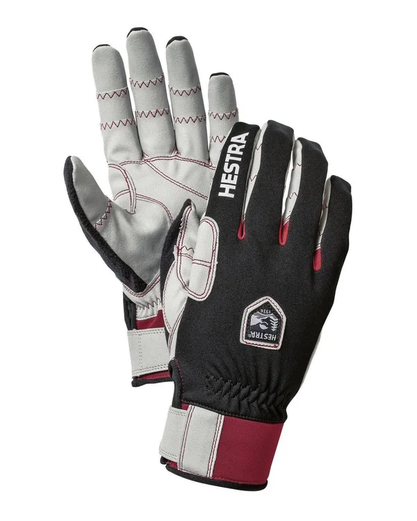 Hestra Gloves 37120 Ergo Grip Windstopper RACE, Black - 9