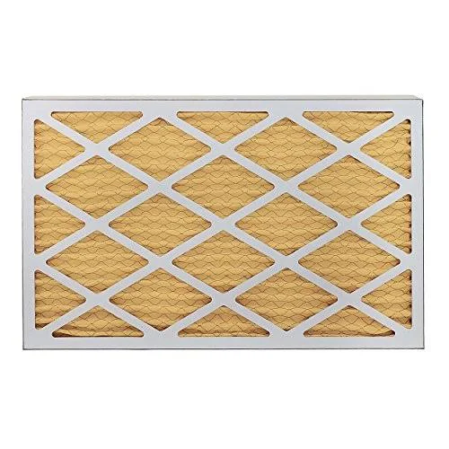 AFB Gold MERV 11 13x21 5x1 Pleated AC Furnace Air Filter Pack of 4 Filters 100 produced in The USA