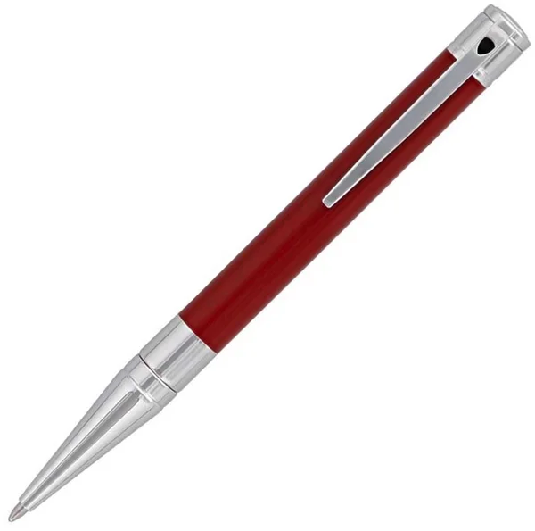 S.T. Dupont D-Initial Ballpoint Pen - Red & Chrome